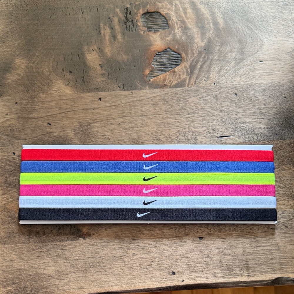 Nike Multicolor Elastic Headbands